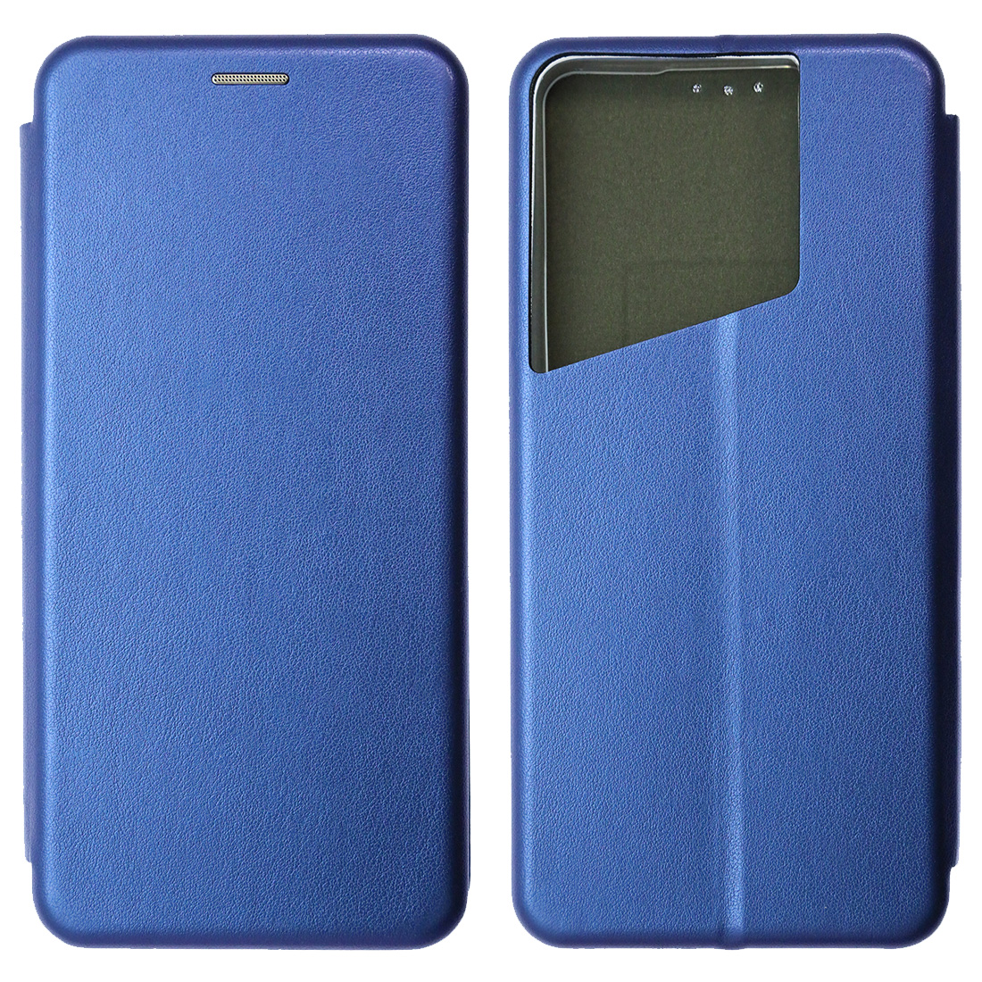 Чехол книжка STYLISH для TECNO POVA 5 4G, экокожа, визитница, цвет синий Чехол книжка STYLISH для TECNO POVA 5 4G, экокожа, визитница, цвет синий