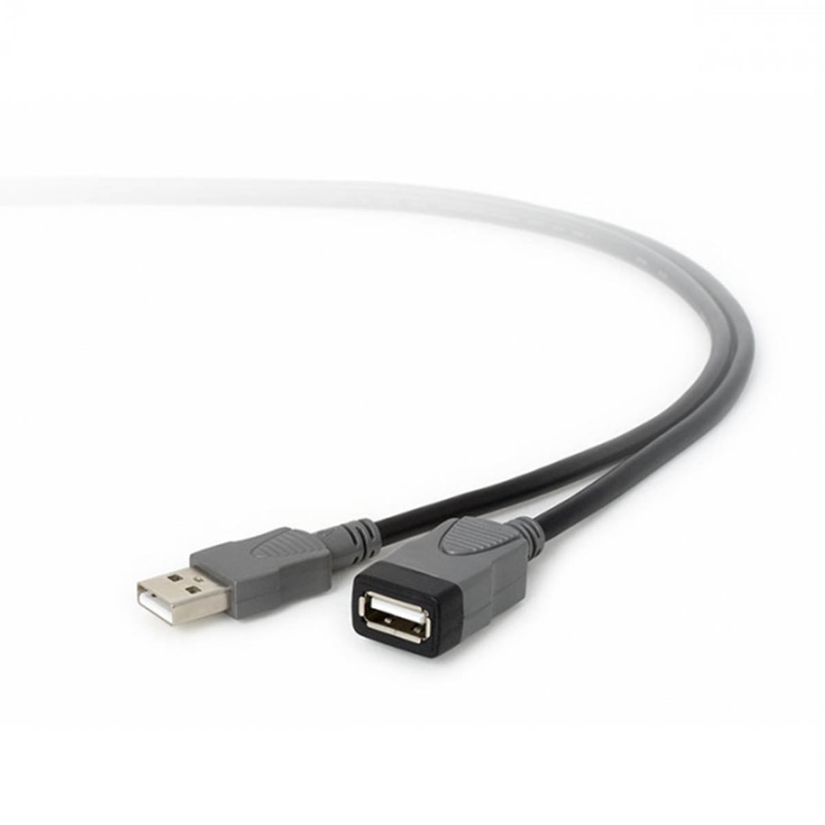 Удлинитель USB 2.0 AM-AF DL24, длина 3.0 метра, цвет черный