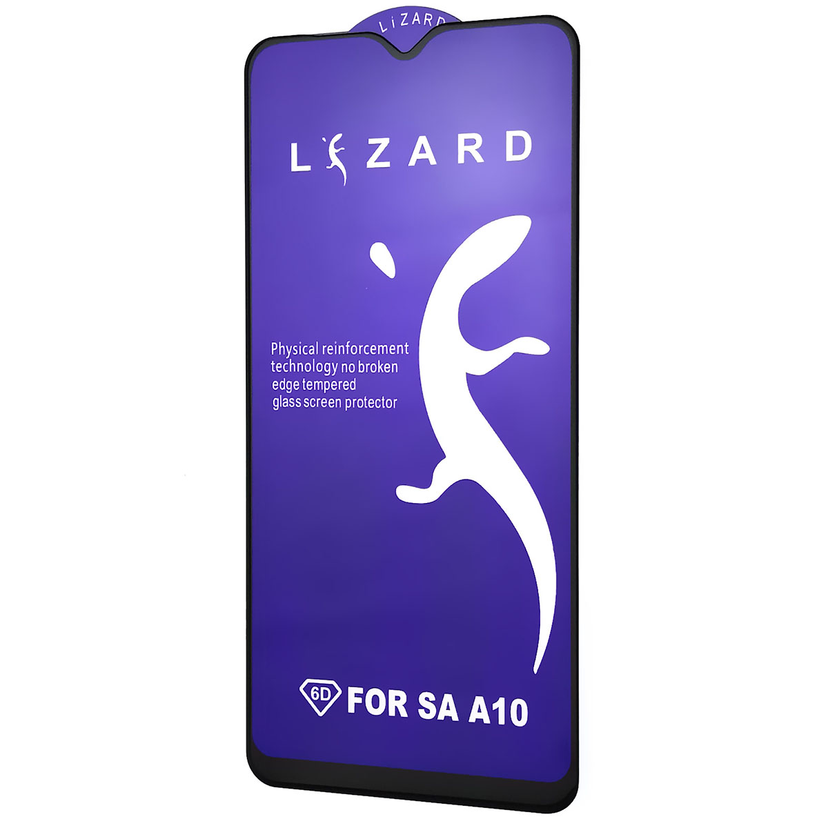 Защитное стекло 9D Lizard для SAMSUNG Galaxy A10 (SM-A105), M10 (SM-M105), A10s (SM-A107), цвет черный. Защитное стекло 9D Lizard для SAMSUNG Galaxy A10 (SM-A105), M10 (SM-M105), A10s (SM-A107), цвет черный.