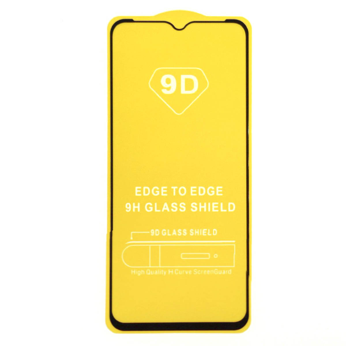 Защитное стекло 9D для Realme C21, INFINIX Hot 20i, INFINIX Hot 30i, цвет окантовки черный