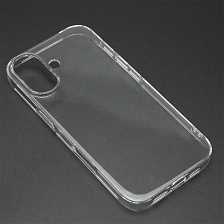 Чехол накладка KWI-NI для APPLE iPhone 17, пластик, силикон, прозрачный