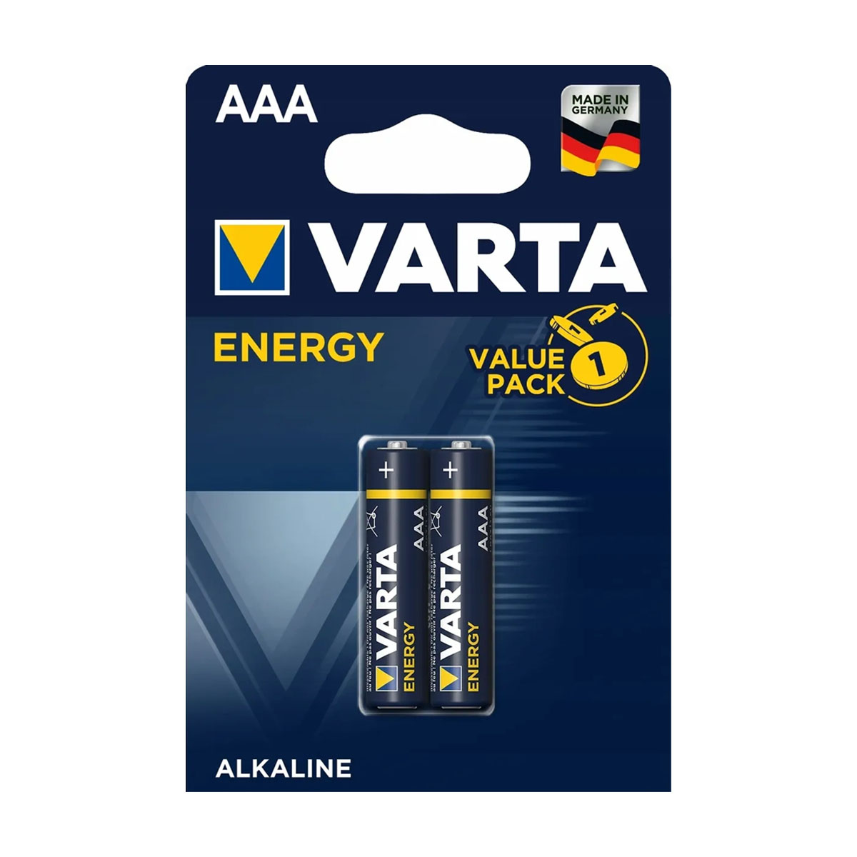 Батарейка VARTA ENERGY LR03 AAA BL2 Alkaline 1.5V