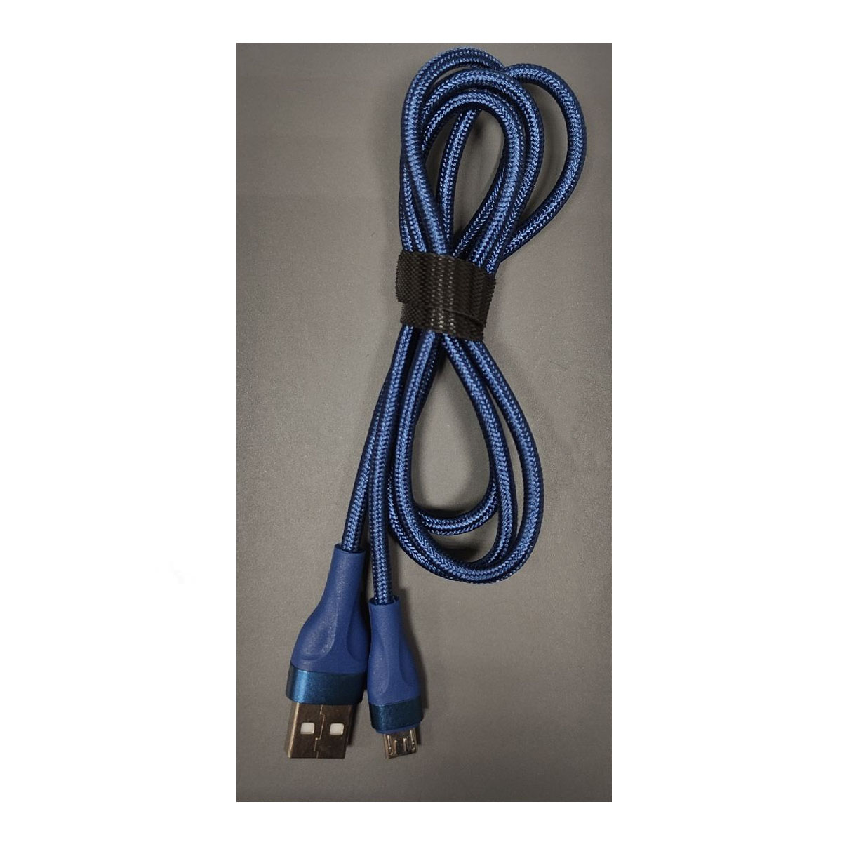 Кабель XB X35m Micro USB, длина 1 метр, цвет темно синий