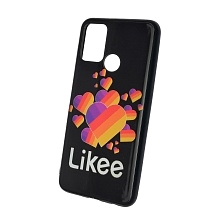 Чехол накладка для HUAWEI Honor 9A (MOA-LX9N), силикон, рисунок Likee Black.