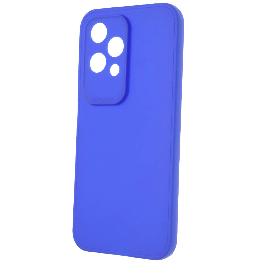 Чехол накладка для HUAWEI Honor 200 Lite, защита камеры, силикон, цвет синий