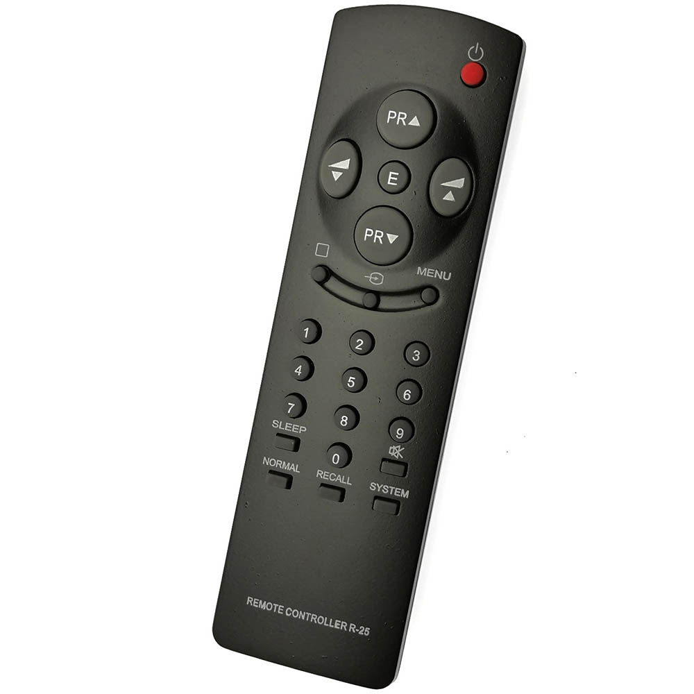 Пульт ДУ для DAEWOO R-25 подходит к телевизорам: CTV-2172, CTV-2595, DMQ-14A1, DMQ-14B1, DMQ-14D1, DMQ-2072, DMQ-2075, DMQ-20A1, DMQ-20B1, DMQ-20D1, DMQ-2172, DMQ-2195, DMQ-21A1, DMQ-21B1, DMQ-21C2, DMQ-21M2, DTY-2510, DTY-2590, DTY-2595, DT.