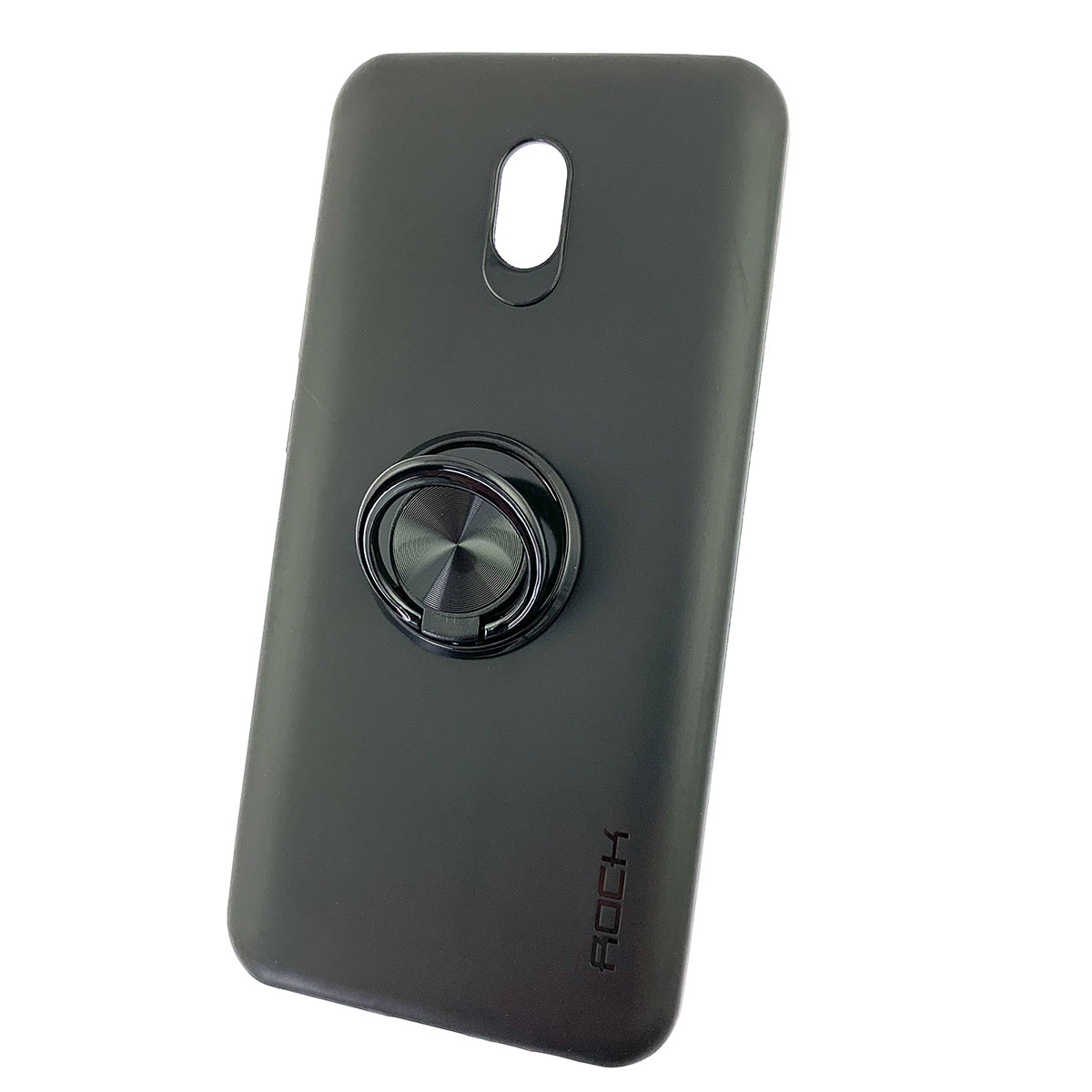Чехол накладка для XIAOMI Redmi 8A, силикон, кольцо держатель, цвет черный. Чехол накладка для XIAOMI Redmi 8A, силикон, кольцо держатель, цвет черный.