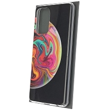 Чехол накладка Vinil для SAMSUNG Galaxy A72 (SM-A725F), силикон, глянцевый, рисунок плывущая планета