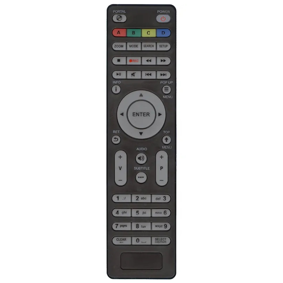 Пульт ДУ TV-102 для цифрового телевидения 2COM (ресивер Dune), цвет черный