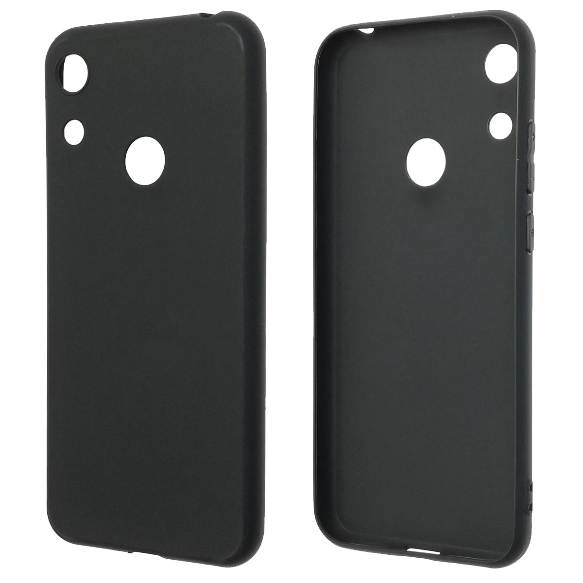 Чехол накладка для HUAWEI Honor 8A, Y6 2019, силикон, матовый, цвет черный