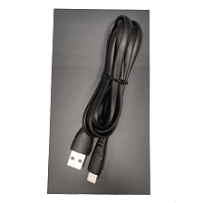 Кабель G08 USB Type C, длина 1 метр, цвет черный
