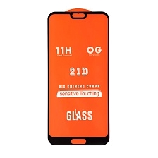 Защитное стекло 21D, 11H для HUAWEI Honor 10 (COL-L29), P20 (EML-L29), цвет окантовки черный. Защитное стекло 21D, 11H для HUAWEI Honor 10 (COL-L29), P20 (EML-L29), цвет окантовки черный.