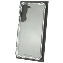 Чехол накладка King Kong Case для SAMSUNG Galaxy S22, силикон, противоударный, цвет прозрачный