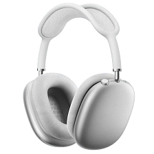 Гарнитура (наушники с микрофоном) беспроводная, полноразмерная, HOCO W65 Happy, цвет серебристый