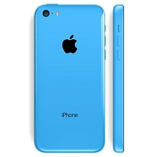 Корпус для iPhone 5C (голубой).