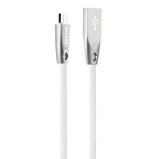 AWEI CL-96 FAST кабель Micro USB, 2.4A, длина 1 метр, цвет белый.
