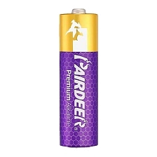 Батарейка PAIRDEER Premium AA LR6 BL4 Alkaline 1.5V
