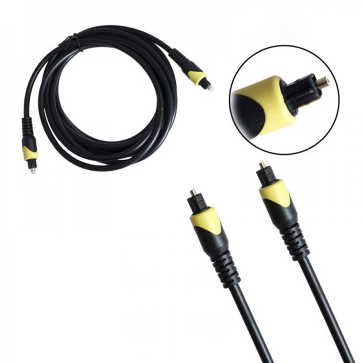 Оптический аудио кабель MRM (TOS) 3м, цвет черный