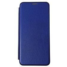 Чехол книжка STYLISH для TECNO Camon 17P, экокожа, визитница, цвет синий