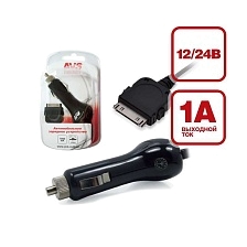 Автомобильное зарядное устройство AVS для iphone 4 CIP-402.
