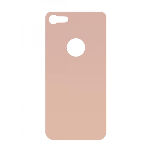 Защитное стекло для APPLE iPhone 7, iPhone 8, на заднюю сторону, цвет розовый.