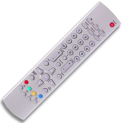 Пульт ДУ для BBK LT1504S, LT1904S, LT2004S, LT2209S (LT1504S (LCD), LT1511S, LT1904S (LCD), LT1911S, LT2004S (LCD), LT2209S (LCD), LT2211S), цвет серебристый