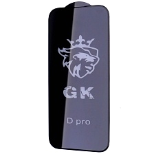 Защитное стекло D PRO для APPLE iPhone 15 Pro (6.1"), цвет окантовки черный