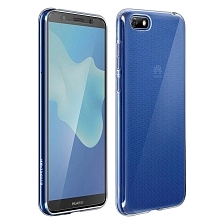 Чехол накладка TPU CASE для HUAWEI HONOR 7A, Y5 2018, Y5 PRIME, Y5 Lite, силикон, цвет прозрачный