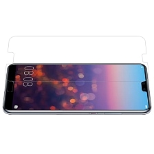 Защитное стекло 0.3mm 2.5D /прозрачное/ для Huawei Honor P20-plus /техпак/.