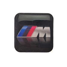 Стикер наклейка 3D для телефона, чехла, рисунок знак BMW серии М
