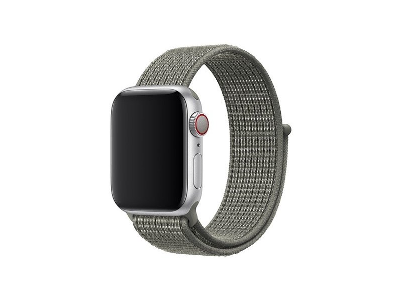 Ремешок для часов Apple Watch (38-40 мм), нейлон, цвет оливковый.