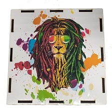Деревянный пазл Лев (распродажа -70%)