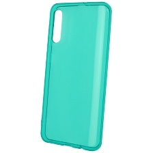 Чехол накладка Clear Case для SAMSUNG Galaxy A50 (SM-A505), A30s (SM-A307), A50s (SM-A507), силикон, прозрачно бирюзовый