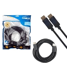 Кабель DisplayPort - DisplayPort, длина 3м, черный