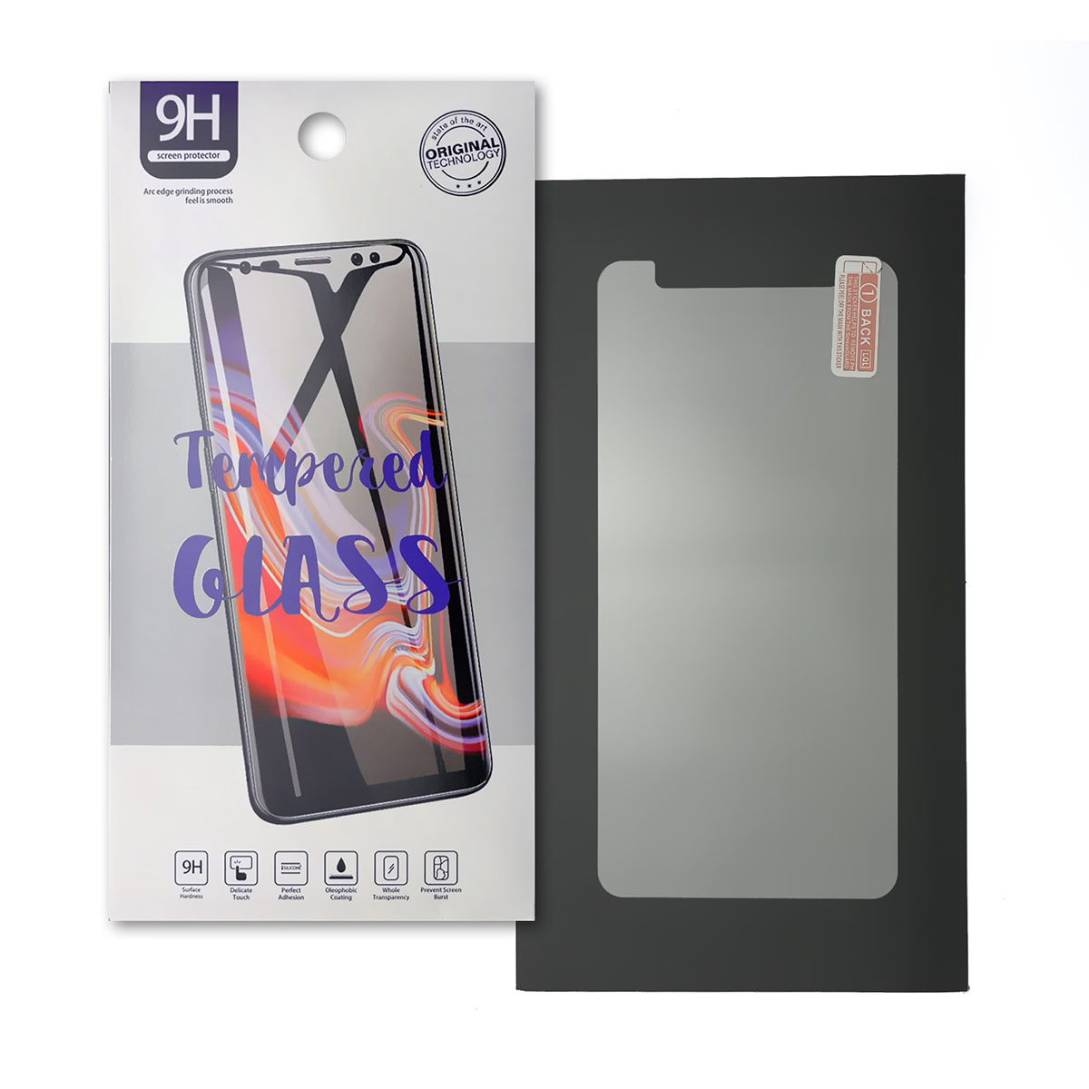 Защитное стекло 0.33 мм для HUAWEI Honor 9S (DUA-LX9), Y5P (DRA-LX9), ударопрочное, цвет прозрачный.