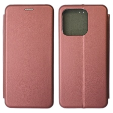 Чехол книжка STYLISH для Honor X8a, экокожа, визитница, цвет бордовый Чехол книжка STYLISH для Honor X8a, экокожа, визитница, цвет бордовый