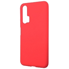 Чехол накладка GPS для HUAWEI Honor 20 Pro (YAL-L41), силикон, матовый, цвет красный