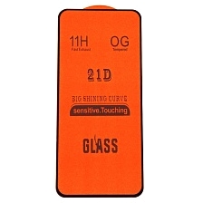 Защитное стекло 21D для OPPO RENO 6 5G, цвет окантовки черный