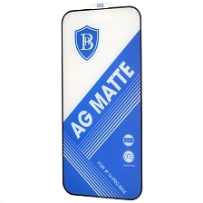 Защитное стекло AG Matte Finish для APPLE iPhone iPhone 14 Pro Max, матовое, цвет окантовки черный Защитное стекло AG Matte Finish для APPLE iPhone iPhone 14 Pro Max, матовое, цвет окантовки черный