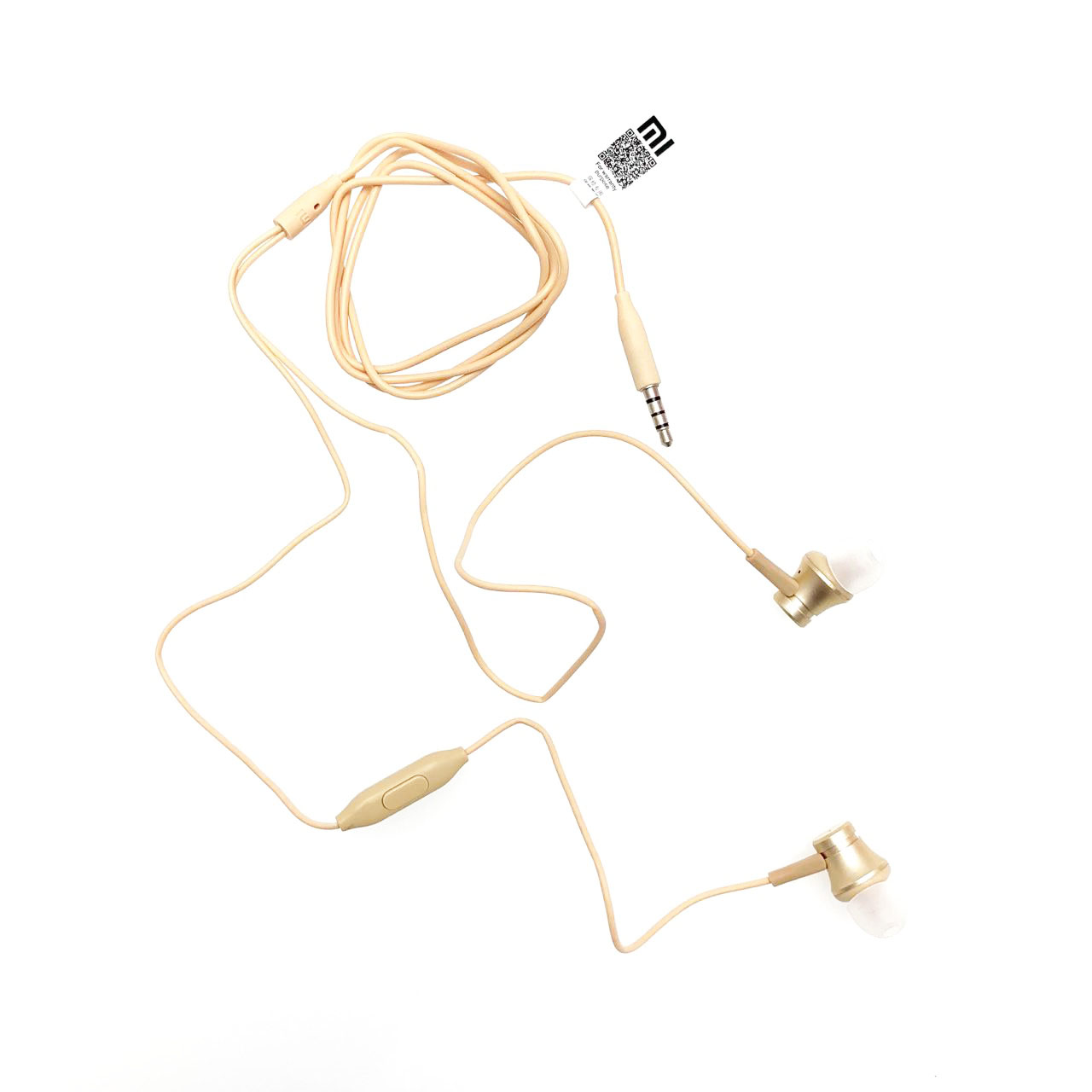 Гарнитура (наушники с микрофоном) проводная, XIAOMI YDJC01JY, цвет золотистый (ZBW4399IN).