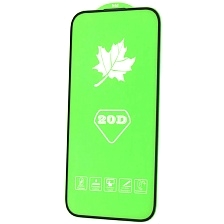 Защитное стекло 20D для APPLE iPhone 15, iPhone 16 цвет окантовки черный