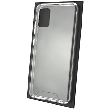 Чехол накладка SPACE для SAMSUNG Galaxy A51 (SM-A515), силикон, цвет прозрачный