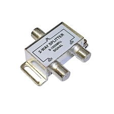 Антенный разветвитель SPLITTER 2 WAY 4-822 на 2 телевизора, CN-7071A, 5-1000МГц