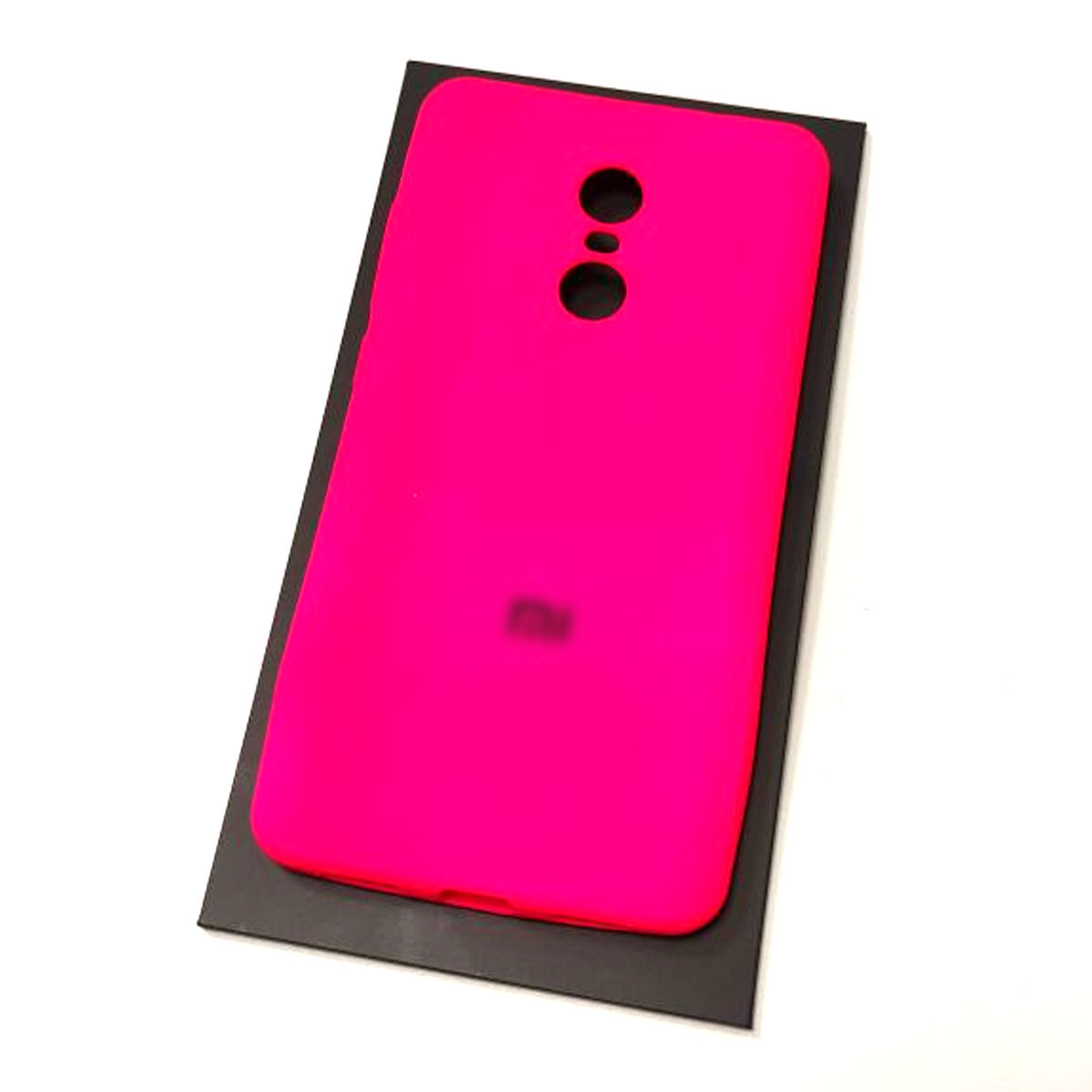 Чехол накладка для XIAOMI Redmi Note 4X, силикон, цвет розовый