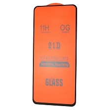 Защитное стекло 21D для HUAWEI Nova Y70, Nova Y71, Nova Y91, Honor X7, Honor X7a, Honor X7a Plus, цвет окантовки черный