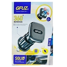 Автомобильный магнитный держатель GFUZ PH-10 для смартфона, в решетку воздуховода, цвет черный
