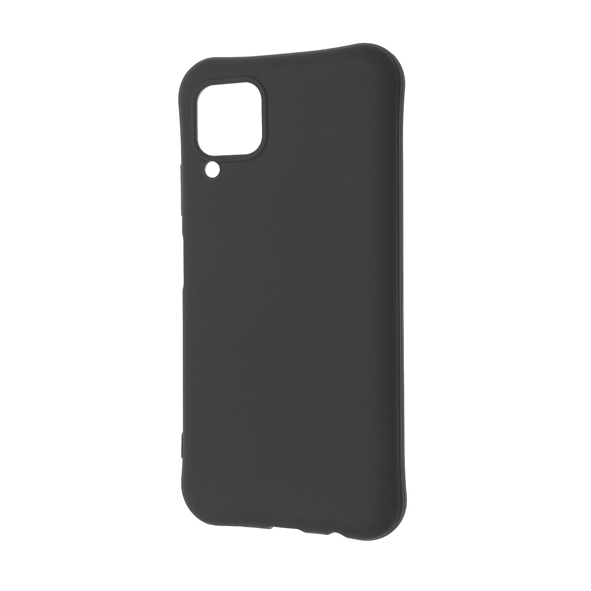 Чехол накладка SLIM MATTE для HUAWEI P40 Lite, Nova 6 SE, Nova 7i, силикон, матовый, цвет темно серый.