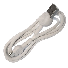 Кабель EARLDOM EC-106M Micro USB, 2.4A, длина 1 метр, цвет белый