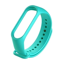 Ремешок на запястье, браслет для XIAOMI Mi Band 3, 4, силикон, цвет зеленый