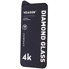 Защитное стекло VEASON DIAMOND GLASS для HUAWEI Pura 70, цвет окантовки черный Защитное стекло VEASON DIAMOND GLASS для HUAWEI Pura 70, цвет окантовки черный